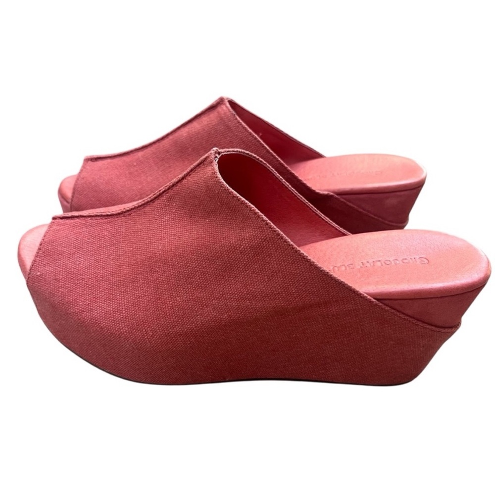 Chocolat Blue Wedge Mule